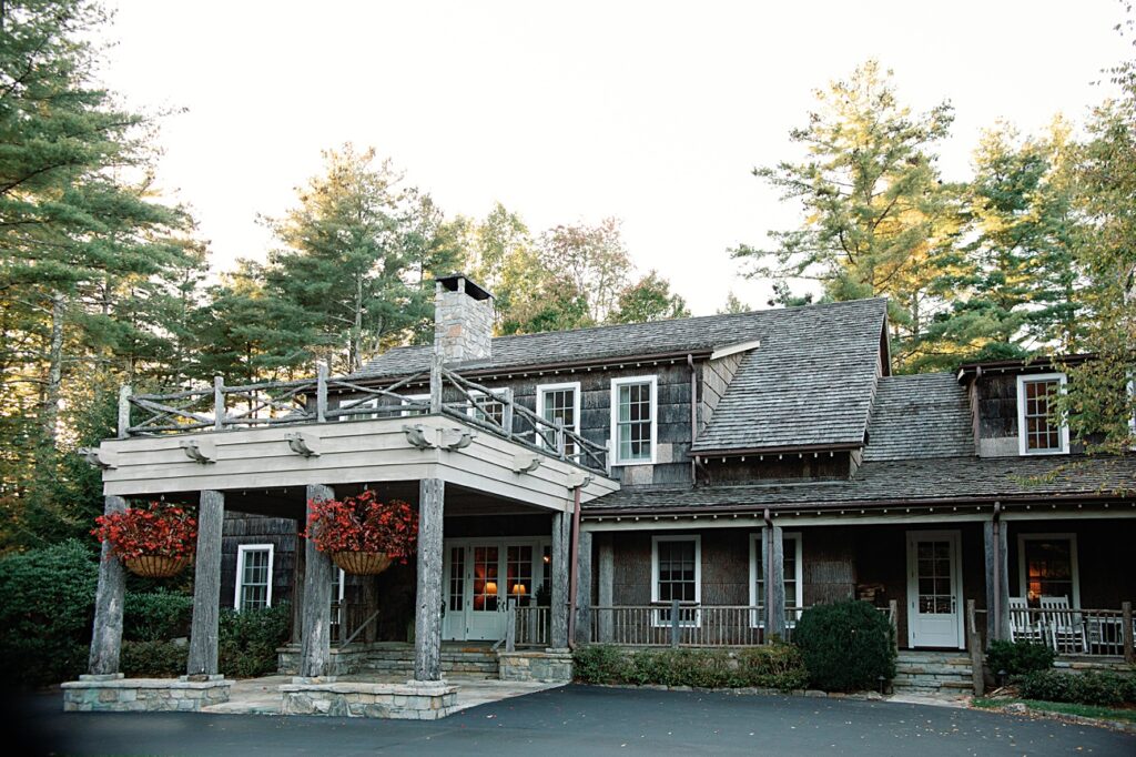 Historic Stone Lodge Wedding Venue Chattooga Club Cashiers Architecture